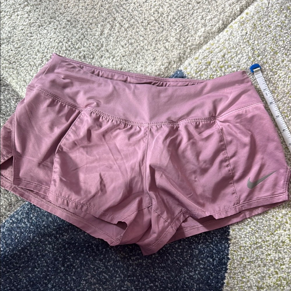 Nike Women's Pink Dust 3” Shorts Adult Size Small